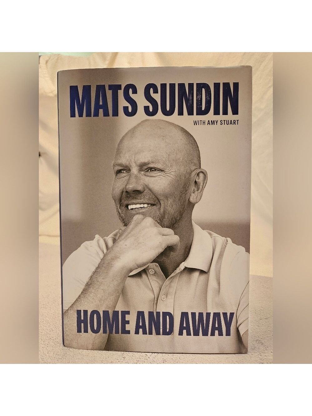 Mats Sundin Home and Away Hard Cover Book, Brand New